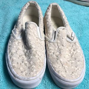 Vans embroidered women’s slip on